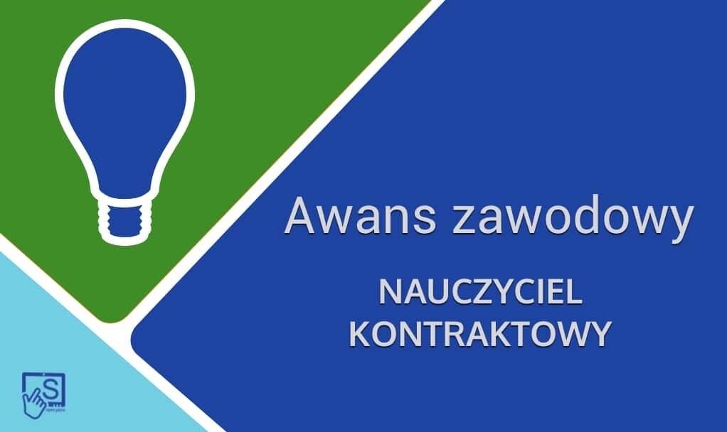 Awans zawodowy – nauczyciel kontraktowy