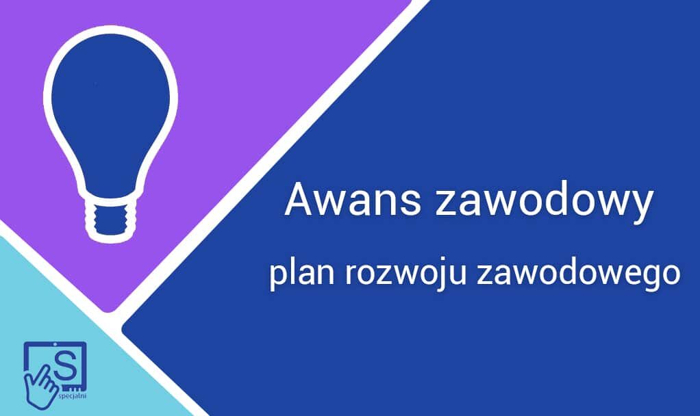 Plan rozwoju w awansie zawodowym nauczyciela
