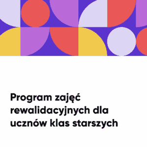 Program zajęć rewalidacyjnych, szkoła ponadpodstawowa