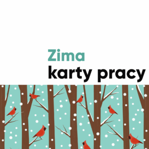 Zima. Karty pracy dla klas 1-3