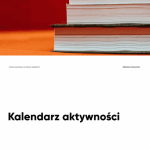 Kalendarz aktywności nauczyciela początkującego