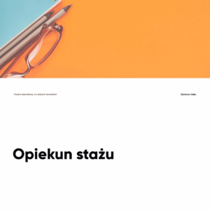 Opiekun stażu
