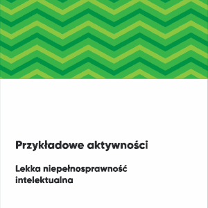 Przykładowe aktywności. Lekka niepełnosprawność intelektualna.