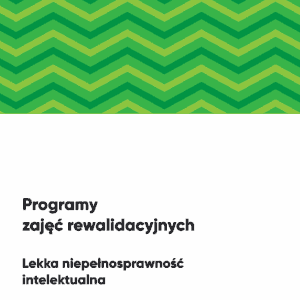 Program zajęć rewalidacyjnych. Lekka niepełnosprawność intelektualna.