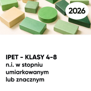 IPET. N.i. w stopniu umiarkowanym lub znacznym. KLASY 4-8
